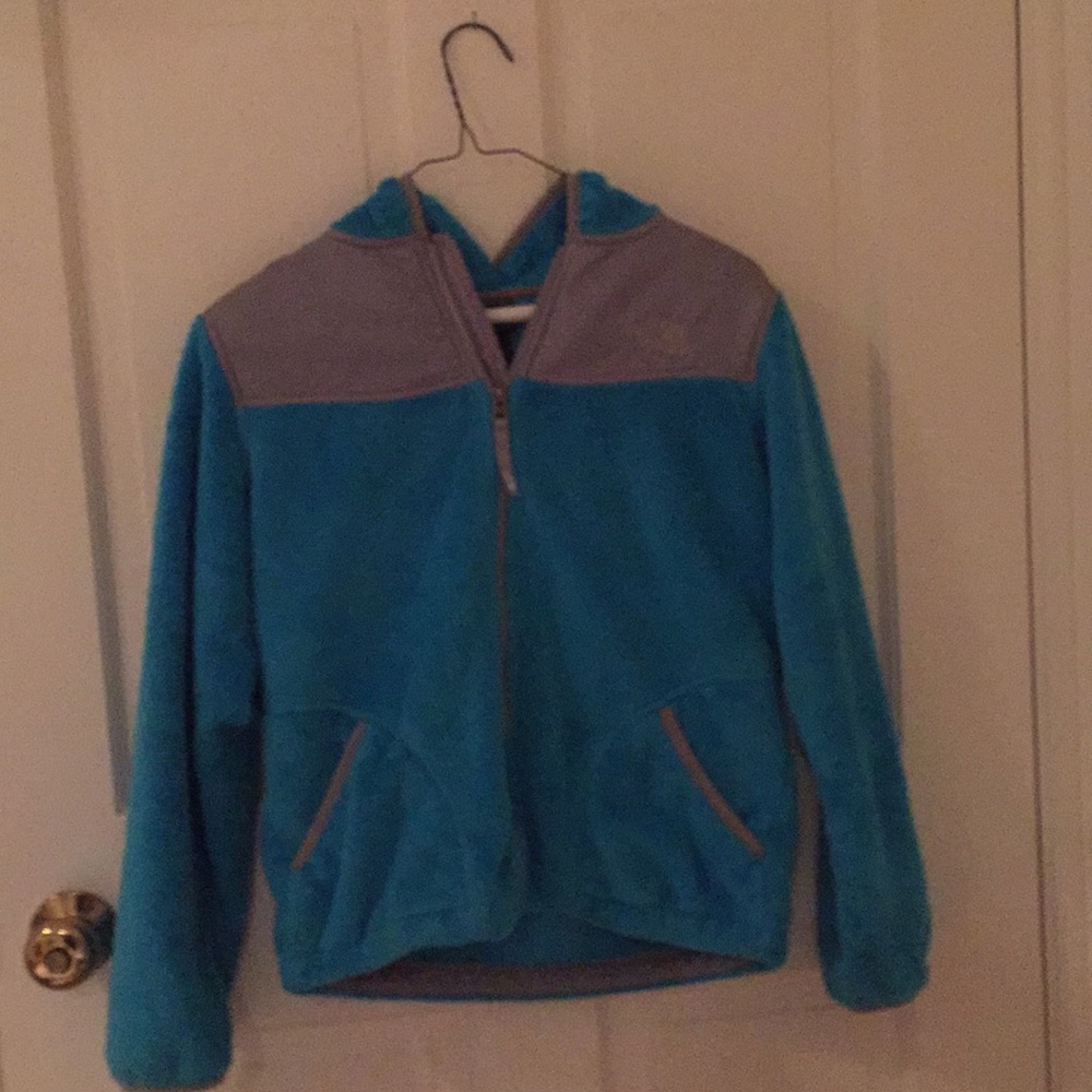 SOLD!!!! Comfy Blue Northface 14/16 Kids Large